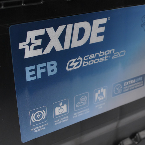 Автомобільний акумулятор EXIDE Start-Stop EFB 60Аh 640A R+ (правий +) EL600