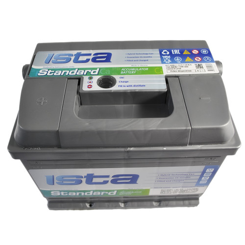 Автомобільний акумулятор ISTA Standard (L2) 60 Аh 540А L+