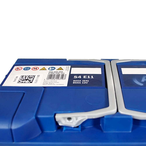 Автомобільний акумулятор BOSCH EFB 80Ah 800A R+ (правий +) L4 (S4E 111)