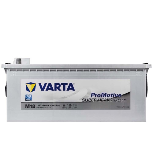 Автомобільний акумулятор VARTA Promotive Super Heavy Duty 180Аh 1000А L+ (лівий +) M18