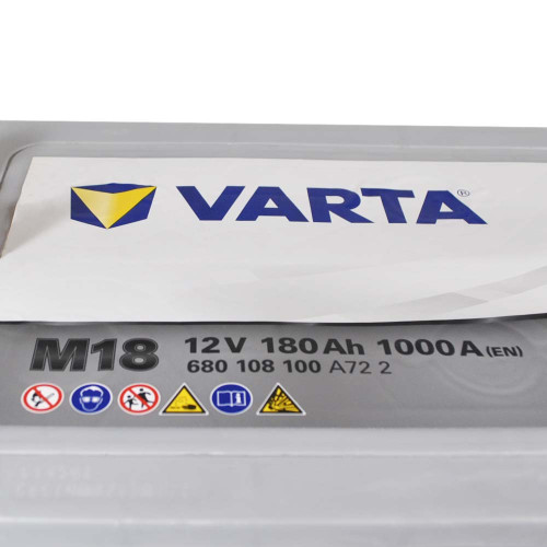 Автомобільний акумулятор VARTA Promotive Super Heavy Duty 180Аh 1000А L+ (лівий +) M18
