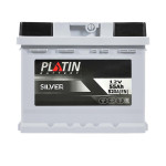Автомобільний акумулятор PLATIN Silver 55Ah 520A R+ (правий +) MF LB1