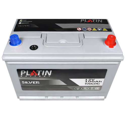 Автомобільний акумулятор PLATIN Silver Asia 100Ah 920A R+ (правий +) SMF