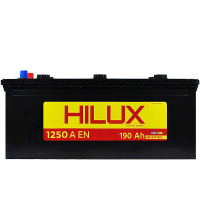 Автомобільний акумулятор HILUX Black 190Ah 1250A L+ (лівий +) B5