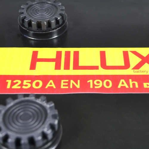 Автомобільний акумулятор HILUX Black 190Ah 1250A L+ (лівий +) B5