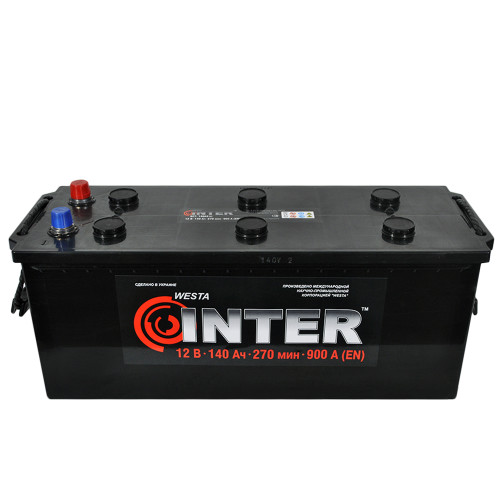 Автомобільний акумулятор INTER 140Ah 900A L+ (D4) (WESTA, Україна) Автомобільний акумулятор INTER 140Ah 900A L+ (D4) (WESTA, Україна)