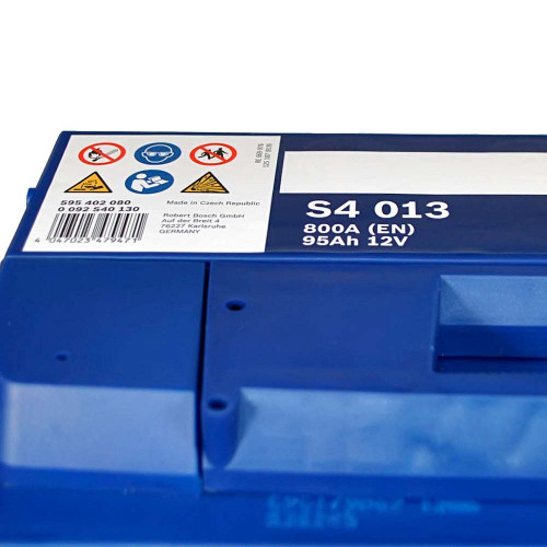 Автомобільний акумулятор BOSCH 95Ah 800A R+ (правий +) L5 (S40 130)