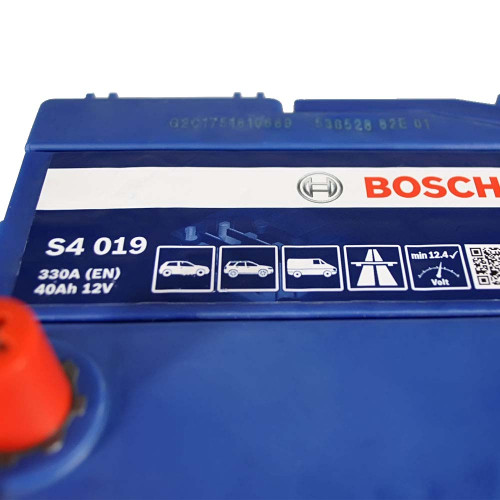 Автомобільний акумулятор BOSCH Asia 40Ah 330A L+ (лівий +) B19 (S40 190)
