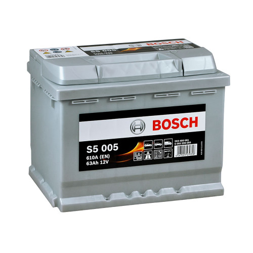 Автомобільний акумулятор BOSCH 63Ah 610A R+ (правий +) S50 050