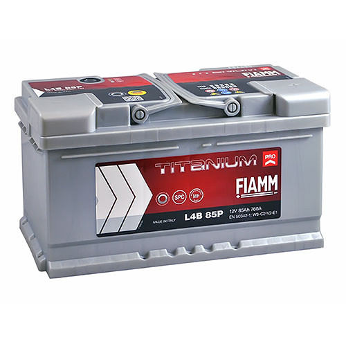 Автомобільний акумулятор FIAMM Titanium Pro 85Аh 760А R+ (правий +)