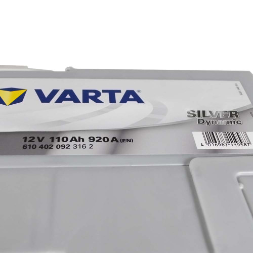 Автомобільний акумулятор VARTA Silver Dynamic 110Ah 920A R+ (правий +) I1