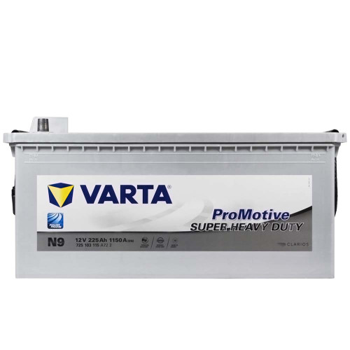 Автомобільний акумулятор VARTA Promotive Super Heavy Duty 225Аh 1150А L+ (лівий +) N9