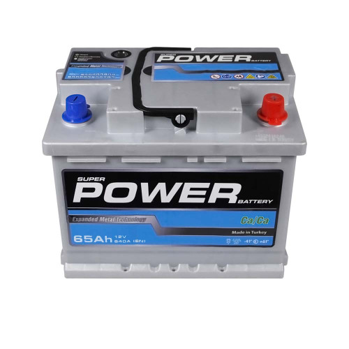 Автомобільний акумулятор POWER Silver 65Аh 640A R+ (правий +) L2 MF