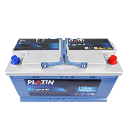 Автомобільний акумулятор PLATIN Premium 110Ah 1000A R+ (правий +) MF L5