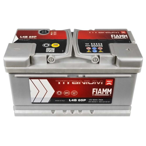 Автомобільний акумулятор FIAMM Titanium Pro 85Аh 760А R+ (правий +)