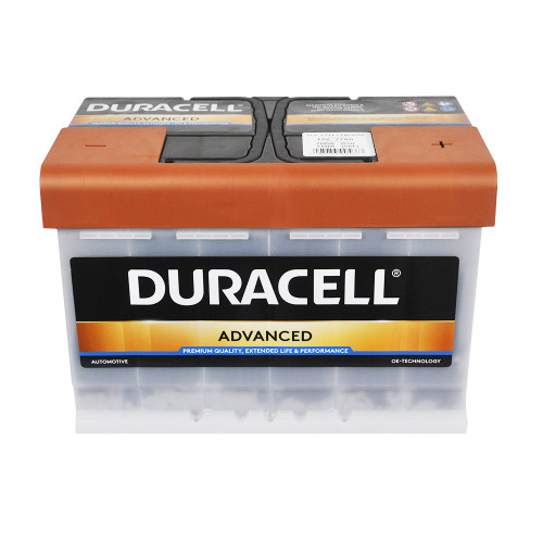Автомобільний акумулятор DURACELL Advanced (L3) 77Ah 700A R+ (правий +)