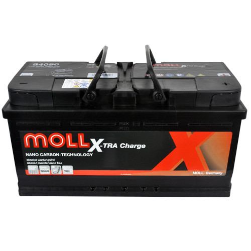 Автомобільний акумулятор MOLL X-Tra Charge (L5B) 90Ah 800A R+ (правий +)