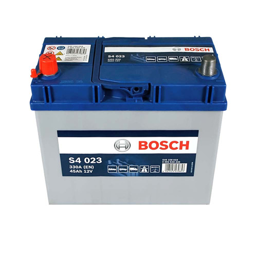 Автомобільний акумулятор BOSCH Asia 45Ah 330A L+ (лівий +) B24 (S40 230)