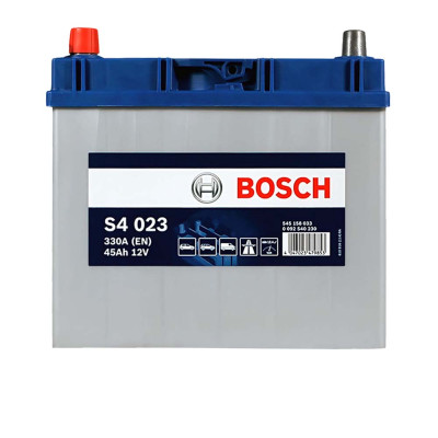 Автомобільний акумулятор BOSCH Asia 45Ah 330A L+ (лівий +) B24 (S40 230)