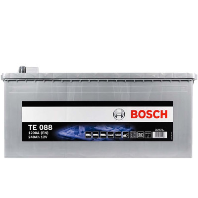 Автомобільний акумулятор BOSCH EFB 240Ah 1200A L+ (лівий +) D6 (TE0 888)
