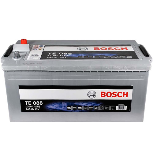 Автомобільний акумулятор BOSCH EFB 240Ah 1200A L+ (лівий +) D6 (TE0 888)