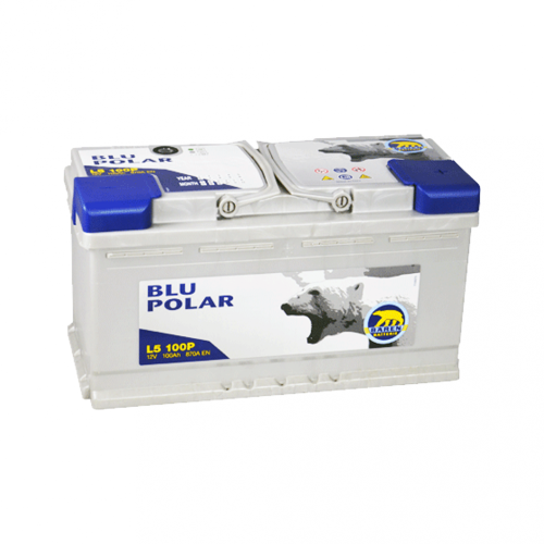 Автомобільний акумулятор BAREN Blu polar 100Аh 870А R+ (правий +)