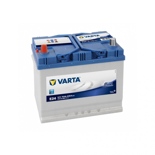 Автомобільний акумулятор VARTA Blue Dynamic Asia 70Ah 630А L+ (лівий +) E24