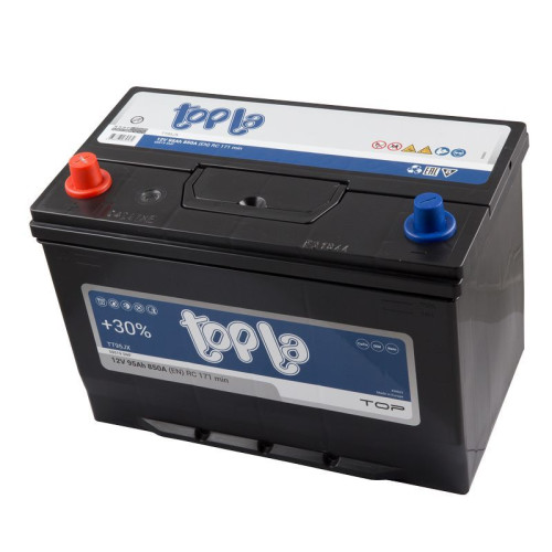 Авто аккумулятор Topla TOP 95Ah 850A  Japan L+ (левый+)