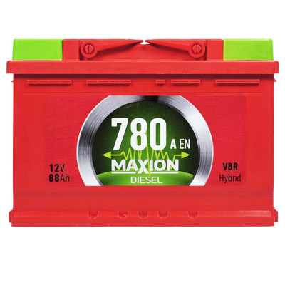 Автомобільний акумулятор MAXION Diesel 88Ah 780A R+ (правий +) MF L3