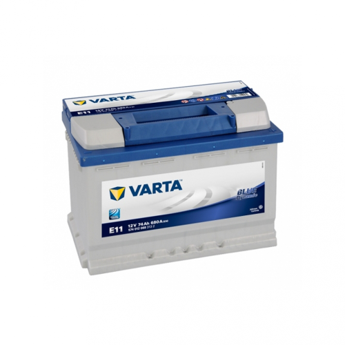 Автомобільний акумулятор VARTA Blue Dynamic 74Ah 680A R+ (правий +) E11