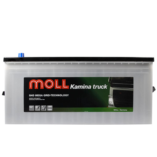 Автомобільний акумулятор MOLL Truck SHD  225Ah 1150A L+ (Лівий +) (DIN C)
