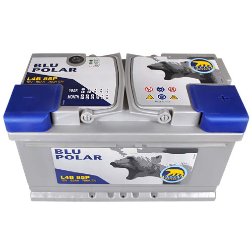 Автомобільний акумулятор BAREN Blu polar 85Аh 760А R+ (правий +) LB4 (h=175)