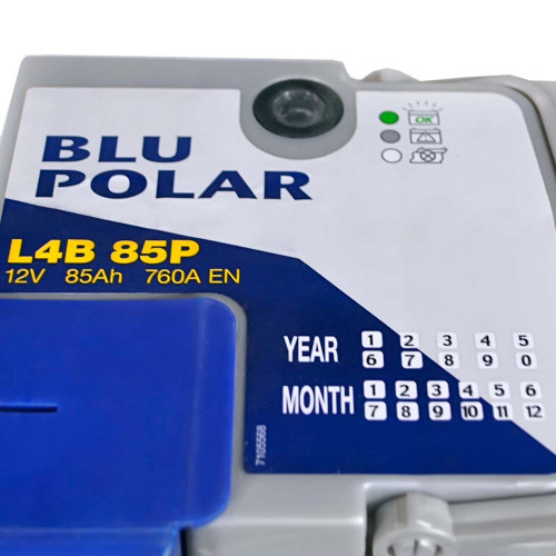 Автомобільний акумулятор BAREN Blu polar 85Аh 760А R+ (правий +) LB4 (h=175)