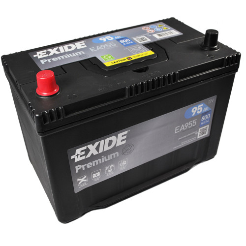 Автомобільний акумулятор EXIDE Premium (EA955) Asia (D31) 95Аh 800Ah L+