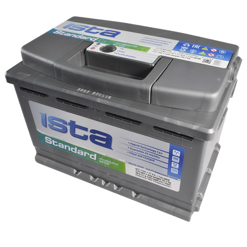 Автомобільний акумулятор ISTA Standard (L3) 77 Аh 720А R+