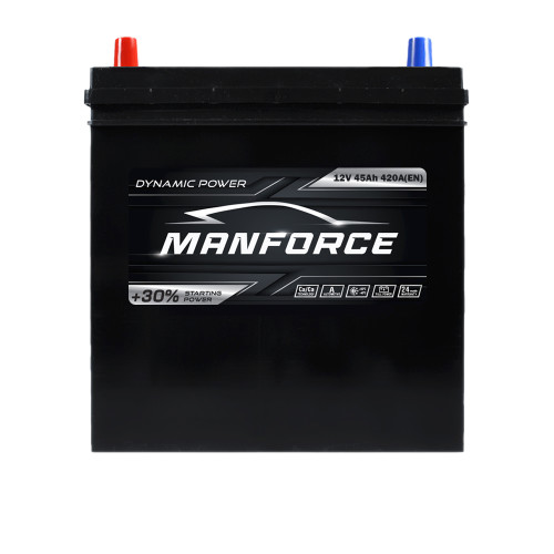 Автомобільний акумулятор MANFORСE Asia smf (NS40) 45Ah 420A L+ т. к.