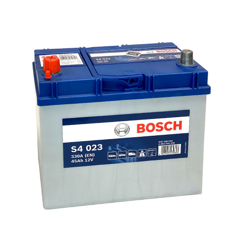 Автомобільний акумулятор BOSCH Asia 45Ah 330A L+ (лівий +) B24 (S40 230)