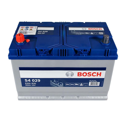 Автомобільний акумулятор BOSCH Asia 95Ah 830A L+ (лівий +) S40 290
