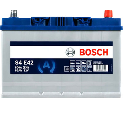 Автомобільний акумулятор BOSCH EFB Asia 85Ah 800A R+ (правий +) D31 (S4E 420) н. до.