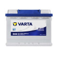 Автомобильный аккумулятор VARTA Blue Dynamic 60Ah 540A L+ (левый +) D43