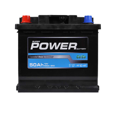 Автомобільний акумулятор POWER Black 60Ah 510A L+ (лівий +) L2 MF