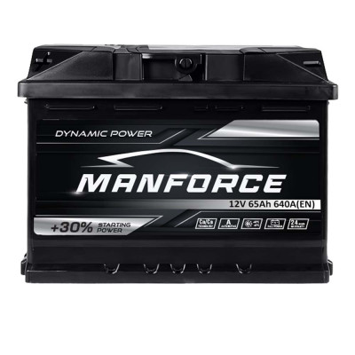 Автомобільний акумулятор MANFORСE 65Ah 640A L+ (лівий +) MF L2