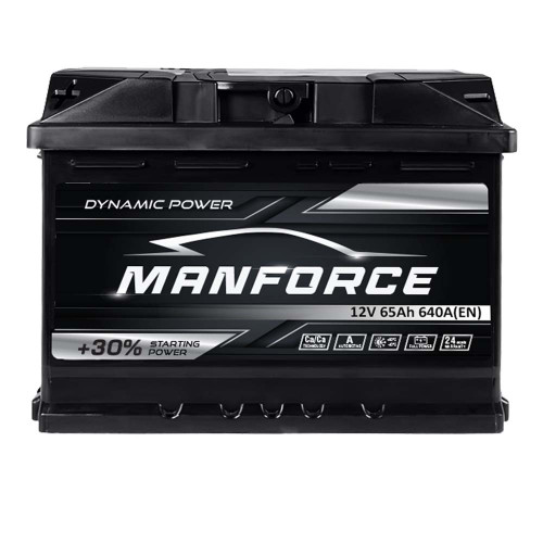 Автомобільний акумулятор MANFORСE 65Ah 640A L+ (лівий +) MF L2