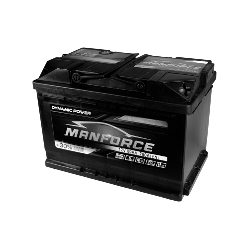 Автомобільний акумулятор MANFORСE 80Ah 780A R+ (правий +) MF L3