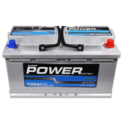 Автомобільний акумулятор POWER Silver 100Аh 870A R+ (правий +) L5 MF