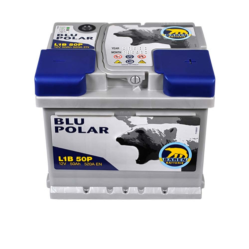 Автомобільний акумулятор BAREN Blu polar 50Аh 520А R+ (правий +)