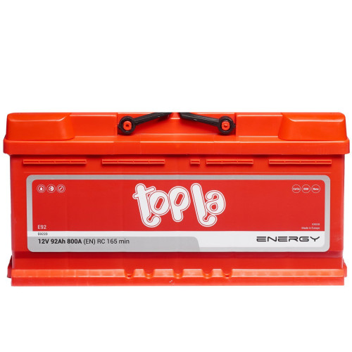 Авто акумулятор Topla Energy (L5B) 92Ah 800A R+ (правий +)