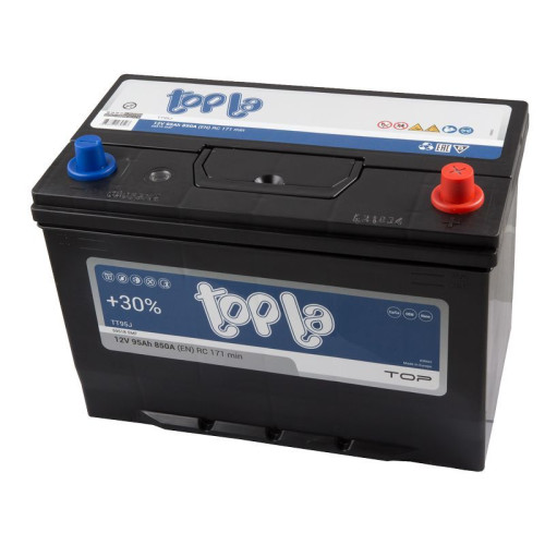 Авто акумулятор Topla TOP 95Ah 850A Japan R+ (правий+)
