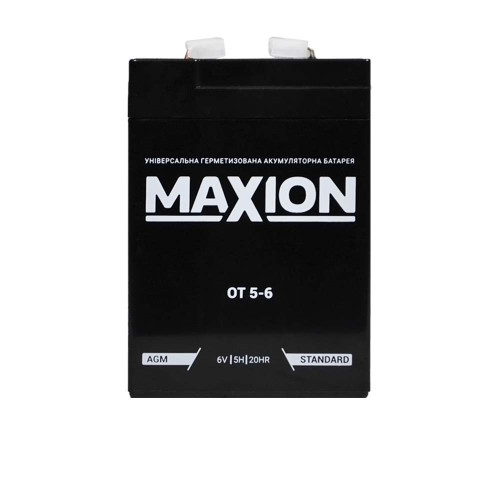 АКБ OT MAXION 6- 5 (6V,5Ah) 20шт/ящ
