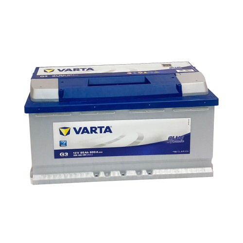 Автомобільний акумулятор VARTA Blue Dynamic 95Ah 800A R+ (правий +) G3